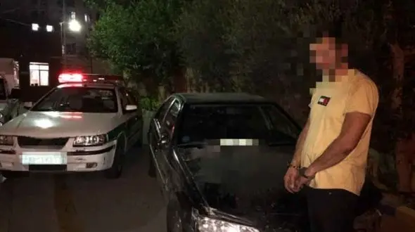 عکس / دزدی که اتوبان اشرفی اصفهانی را بست / شب گذشته رخ داد