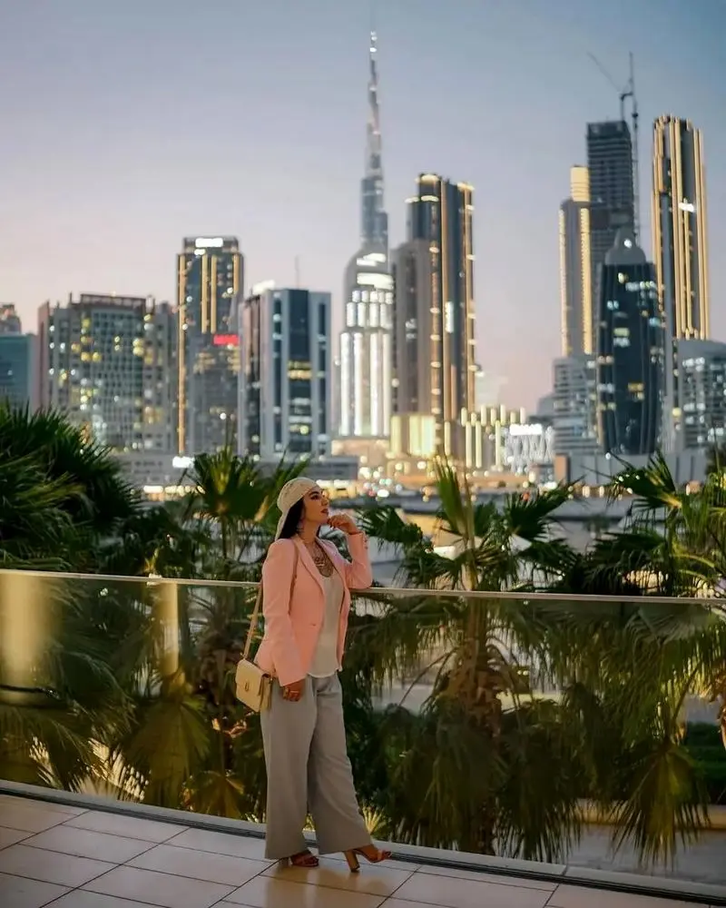 شیدا یوسفی در دبی 4