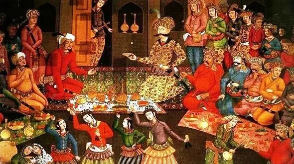 رسومات ایرانیان کهن در ایام نوروز/ ایرانی ها روز نخست نوروز در پشت بام ها غذا می گذاشتند

