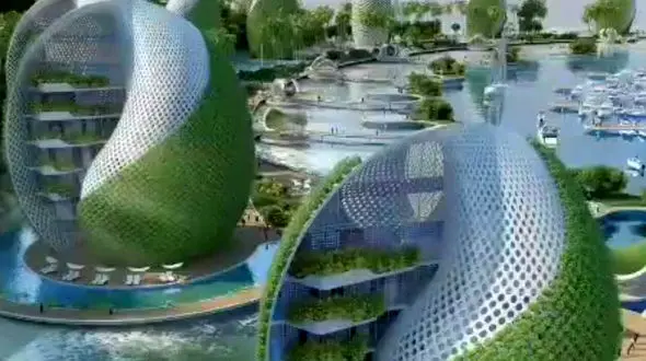 عجیب ترین بناها در جزیره + فیلم