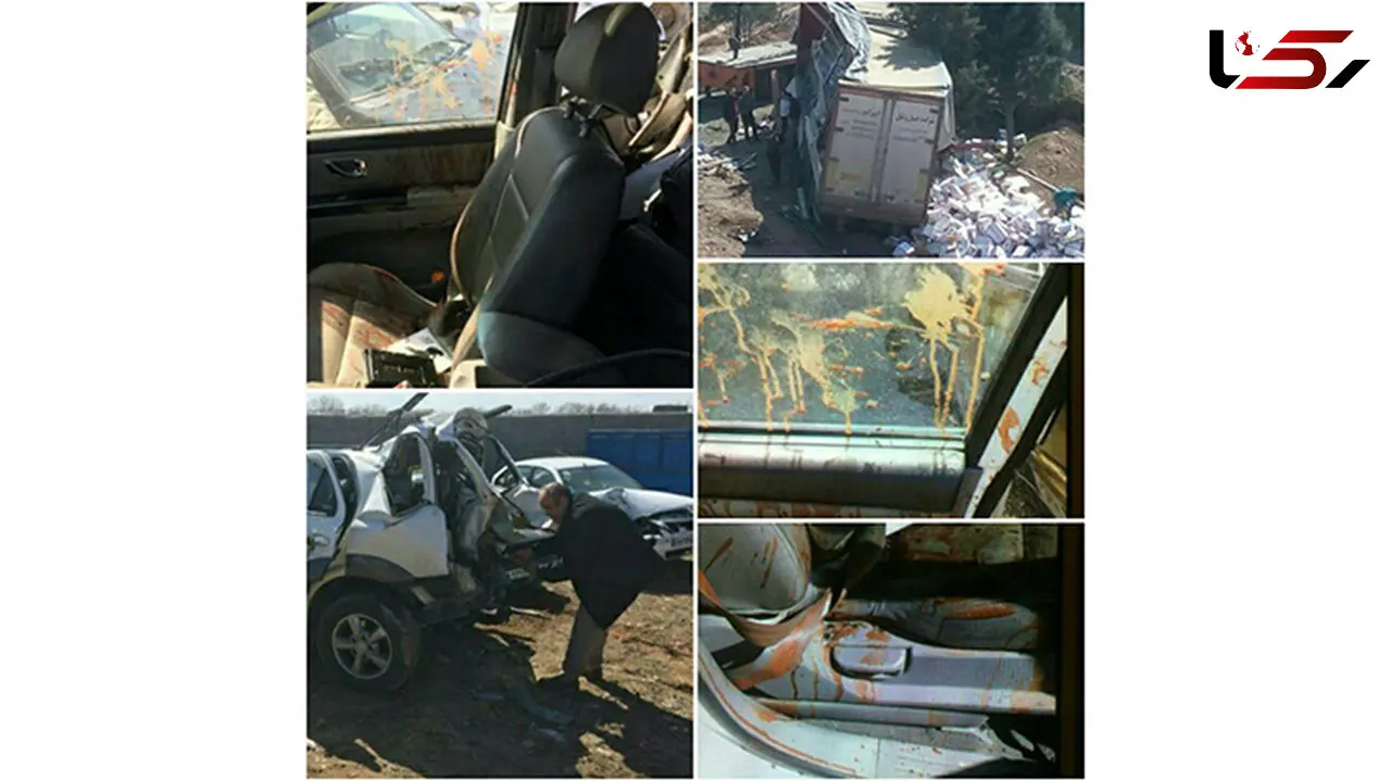 عکس خودروی مچاله شده شاعر سرشناس پس از تصادف مرگبار+عکس