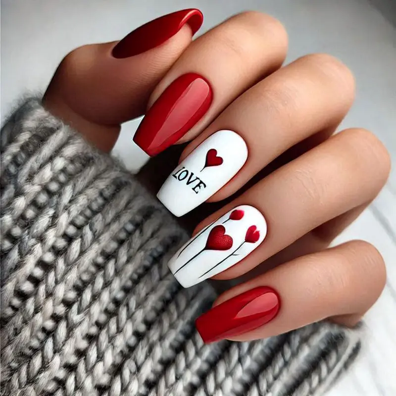 مدل ناخن ولنتاین ترند