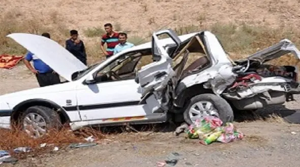 عکس / انتقل 5 زن و مرد اهوازی از این صحنه به بیمارستان 