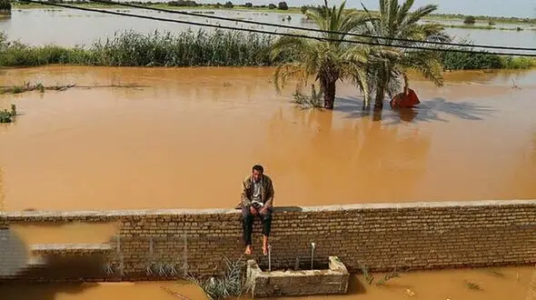 حبس اهالی 13  روستا در طغیان رودخانه های شهرستان سیریک