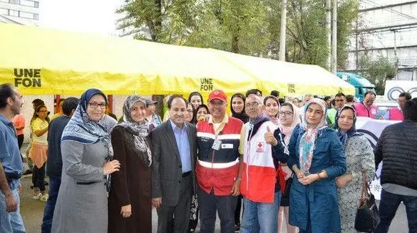 کمک ایرانیان مقیم مکزیک به آسیب‌دیدگان زلزله اخیر + عکس 