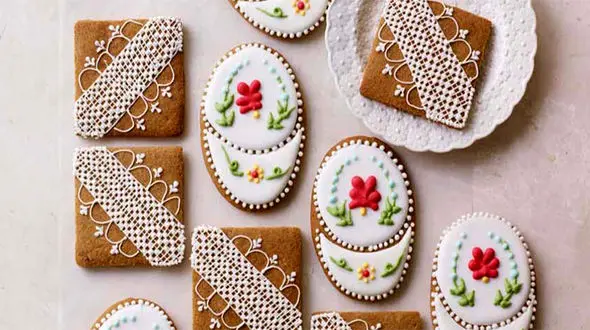 دستور پخت  بیسکویت زنجبیلی خانگی