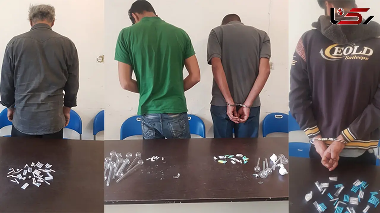 عملیات دستگیری خرده فروشان مواد مخدر در آبادان