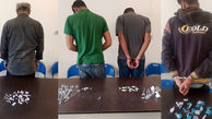 بازداشت 18 مواد فروش افیونی در آبادان + عکس