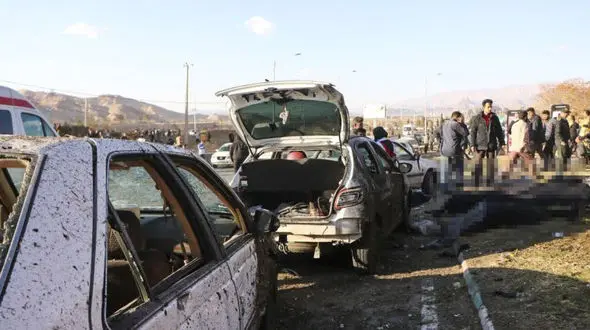 اولین فیلم از لحظه انفجار دوم در حادثه تروریستی کرمان