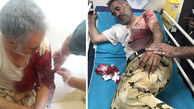 حمله پلنگ به مردی در اطراف قزوین +عکس 
