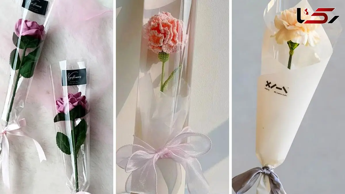 مدل‌ های خاص تزئین رز تک شاخه برای هدیه‌ های عاشقانه