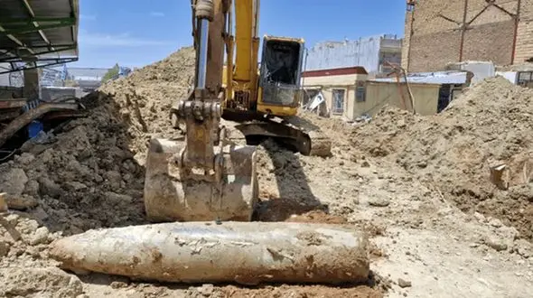 خنثی‌سازی بمب یک‌تنی در شهرستان دلفان
