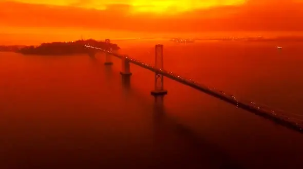 آتش سوزی جنگل های آمریکا به روایت تصویری + فیلم