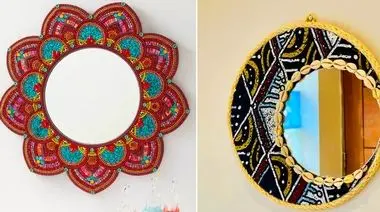 با این آینه‌ های دیواری دکوری، ظاهر اتاق خود را شگفت‌ انگیز کنید!