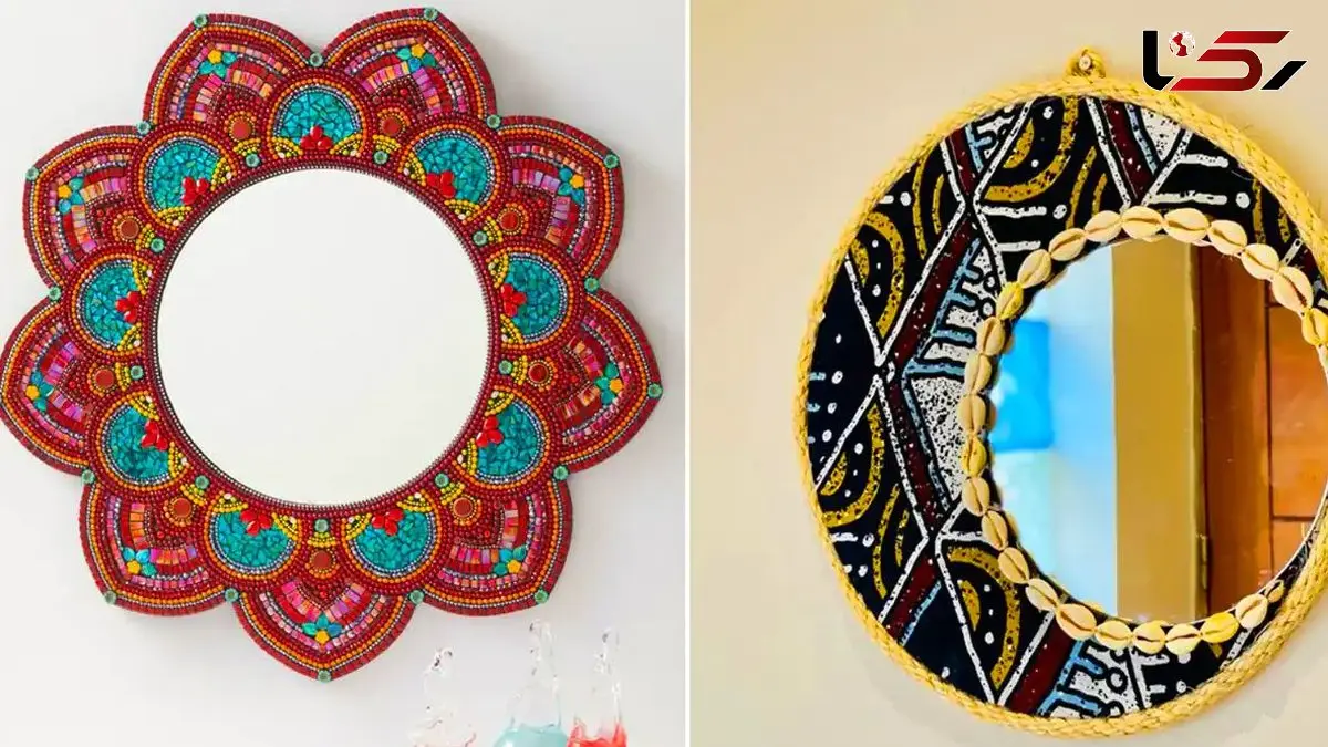 با این آینه‌ های دیواری دکوری، ظاهر اتاق خود را شگفت‌ انگیز کنید!