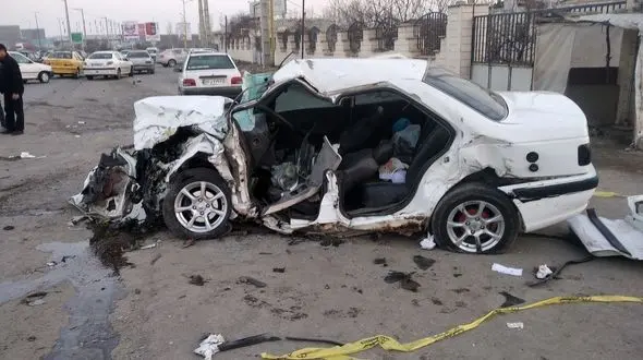 تصادف مرگبار در محور ارومیه به مهاباد 3 نفر را به گام مرگ کشاند