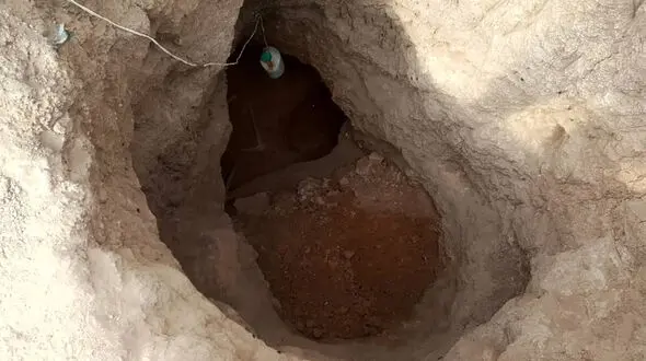 دستگیری عامل حفاری غیرمجاز در شهرستان میانه 