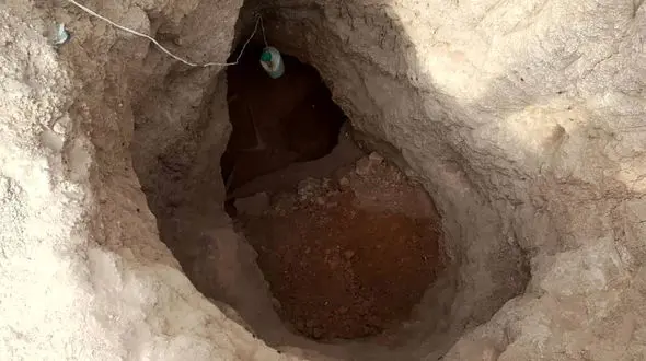 دستگیری عامل حفاری غیرمجاز در شهرستان میانه 