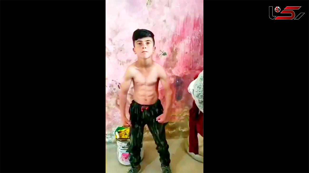 به احترام این پسربچه ایرانی باید ایستاد ! + فیلمی که نمی دانید بخندید یا گریه کنید !   