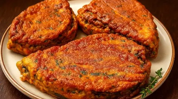 بادمجان سوخاری به روش جدید / خوشمزه‌ تر از گوشت + فیلم