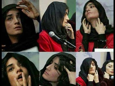 ماجرای حرکات عجیب مژگان صابری مقابل دوبین ها / بعداز 7 سال از زبان خودش !