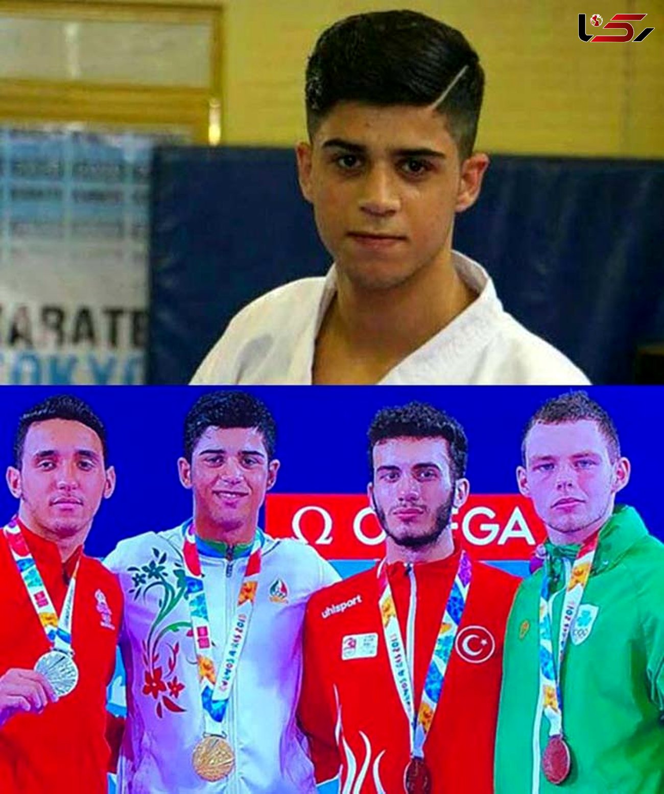 تصویر دلخراش از صحنه تصادف نوید محمدی جوان قهرمان کاراته المپیک +جزئیات حادثه امروز