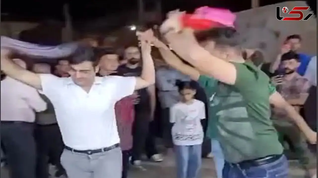فیلم آواز باشکوه و شاد / ببینید همدان اوشاخلاری با رقص باحال و گروهیشون چطوری مجلسو دست گرفتن