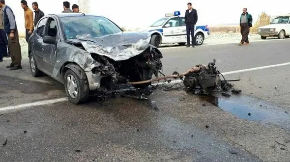 سانحه رانندگی مرگبار در محورشاهین دژ-تکاب+ عکس