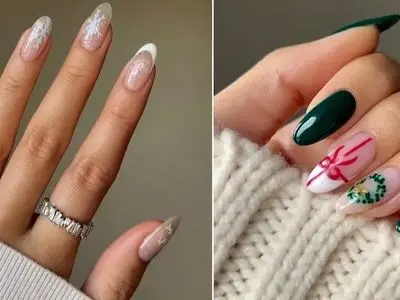 طراحی ناخن مخصوص کریسمس 2026: بهترین ایده‌ ها برای زیبایی دستان شما