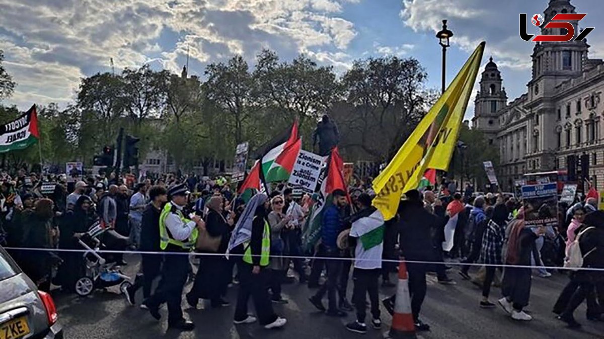 برگزاری راهپیمایی روز جهانی قدس در لندن پس از دو سال توقف