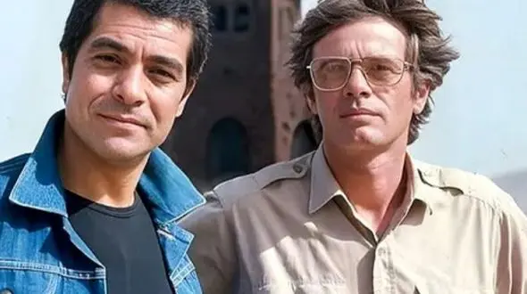 چهره جوان و تیپ جالب «بهروز وثوقی، هوشنگ حسینی و چنگیز وثوقی»؛ سال 48