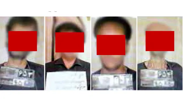 4 میهمان ناخوانده دزد خانه‌های ویلایی رشت بودند+عکس 