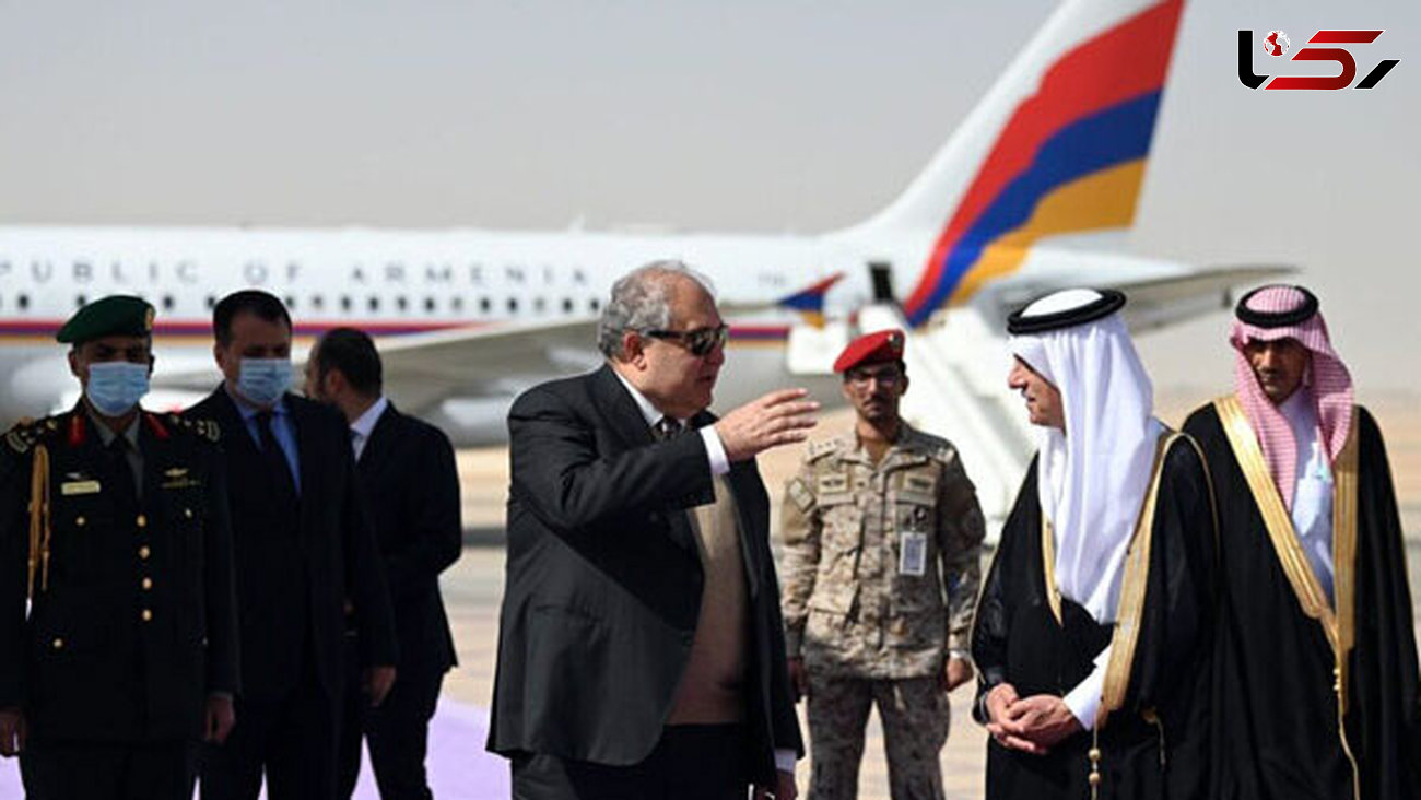 رئیس جمهور ارمنستان به عربستان سفر کرد