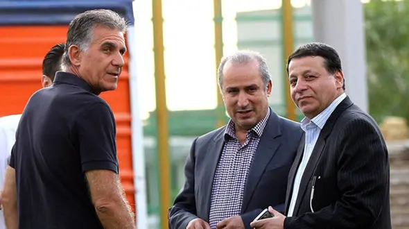 عجیب ترین پذیرایی از کی روش + عکس