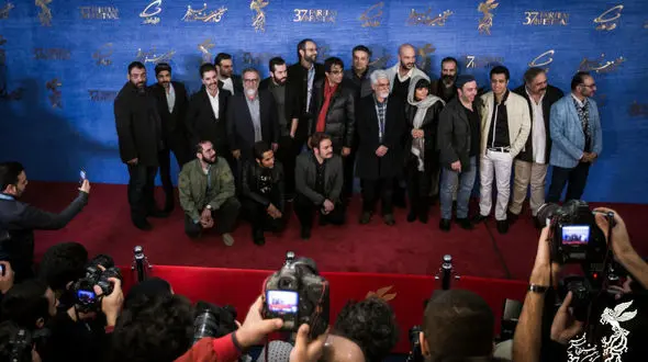 هنرمندان «دیدن این فیلم جرم است!» روی فرش قرمز+تصاویر