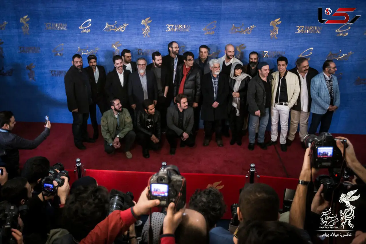 هنرمندان «دیدن این فیلم جرم است!» روی فرش قرمز+تصاویر