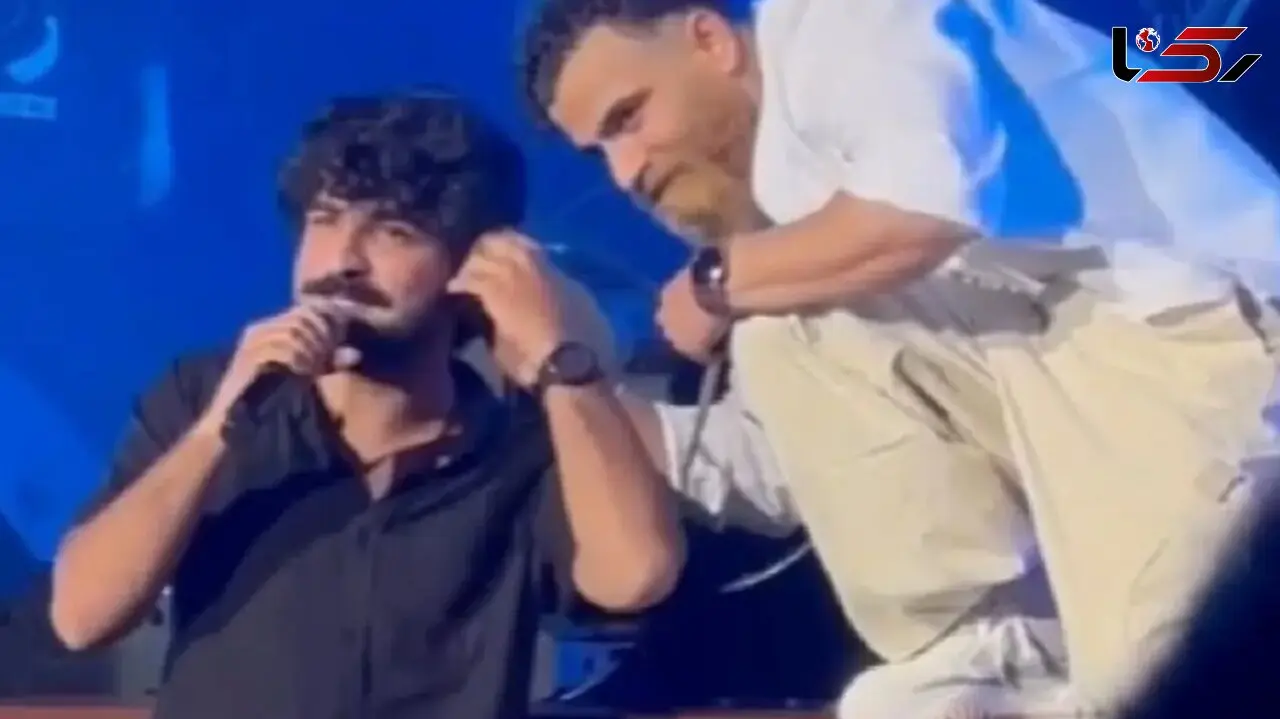 فیلم آواز باشکوه  عرفان طهماسبی در کنسرت معین زد ! /  معین تا عرفان رو دید میکروفن بهش داد و سالن ترکید