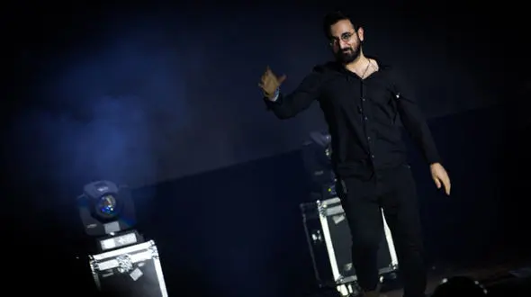 ترانه علیدوستی به تماشای اجرای آلبوم جدید گروه چارتار رفت 