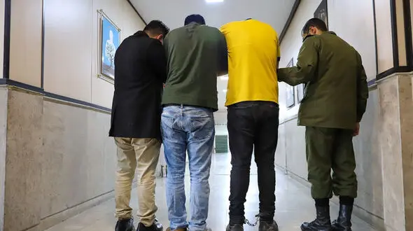 دستگیری سارقان کابل فشار قوی در آبادان
