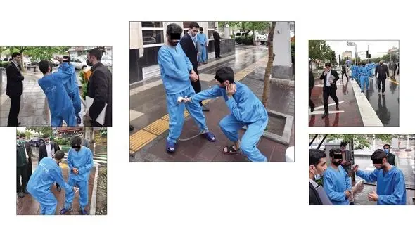 5 عکس از صحنه قتل 2 جوان مشهدی / اعترافات قاتل با خالکوبی های شیطانی