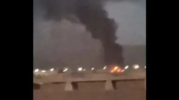 فیلم انفجار در نطنز در حمله اسرائیل به تهران