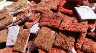 امحاء ۷هزار و ۶۰۰ کیلوگرم آلایش گوشت خوراکی فاسد در اردبیل