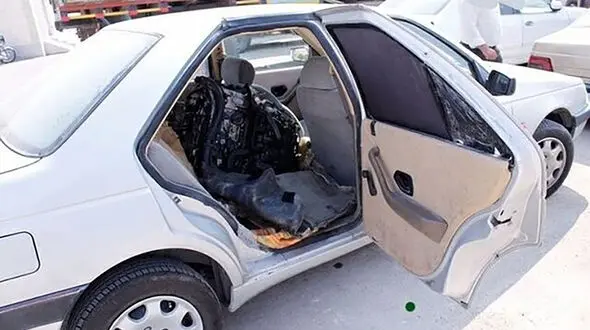   خودروحامل مواد مخدر توقیف شد