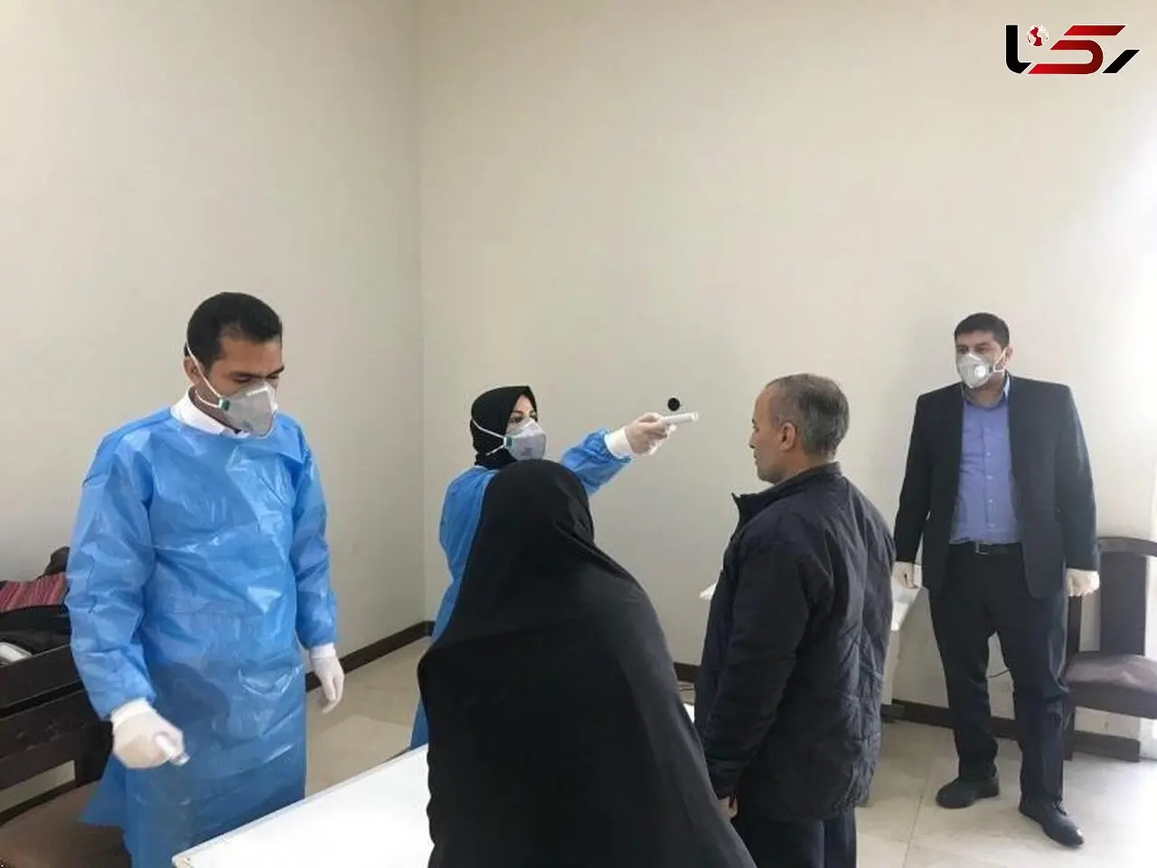 دمای بدن مراجعین مجلس برای پیشگیری از ویروس کرونا کنترل می شود