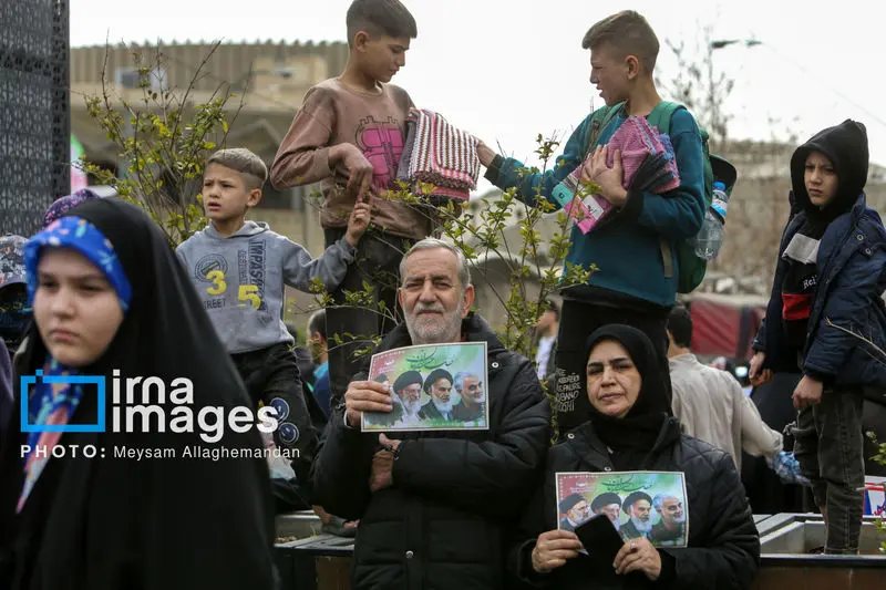 حضور مردم ایران در راهپیماتیی 22 بهمن 1404