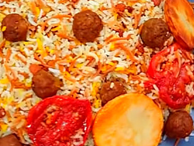 ناهار امروز رشته پلو + فیلم