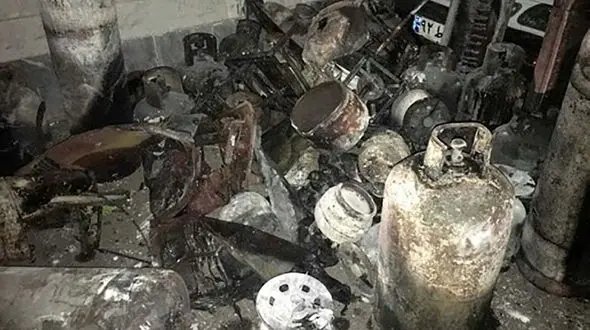 2 مرد در رودسر زنده زنده در آتش سوختند