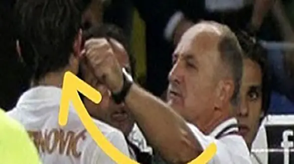 کتک کاری مربی و فوتبالیست معروف+فیلم