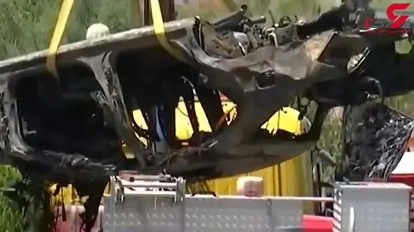 تصادف شدید بازیکن معروف اسپانیا + فیلم