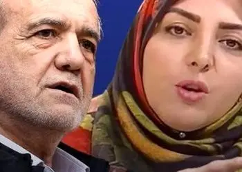 فیلم/ پزشکیان اختلافش با المیرا شریفی مقدم را علنی کرد: بیا تو درستش